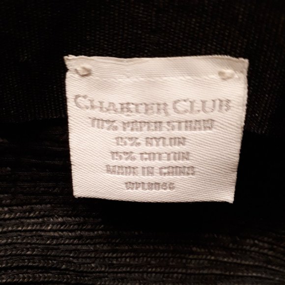 Charter Club Packable Hat - Flexible Brim - Picture 2 of 3